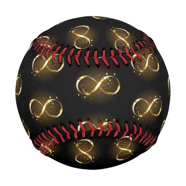 Golden Infinity Symbol Baseball (Front)
