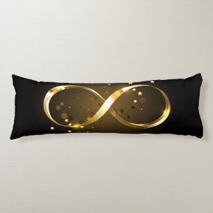 Golden Infinity Symbol Body Cushion