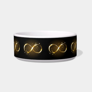 Golden Infinity Symbol Bowl