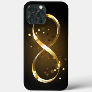 Golden Infinity Symbol iPhone 13 Pro Max Case