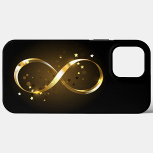 Golden Infinity Symbol iPhone 13 Pro Max Case