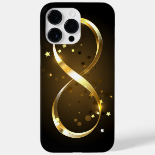 Golden Infinity Symbol Case-Mate iPhone 14 Pro Max Case
