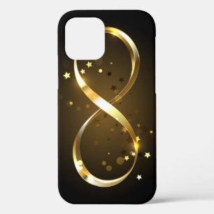 Golden Infinity Symbol iPhone 12 Case