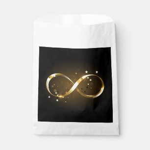 Golden Infinity Symbol Favour Bag