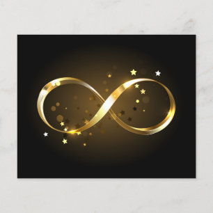 Golden Infinity Symbol Flyer