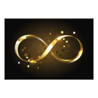 Golden Infinity Symbol