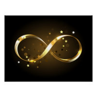 Golden Infinity Symbol