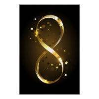 Golden Infinity Symbol