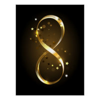 Golden Infinity Symbol