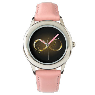 Golden Infinity Symbol Watch