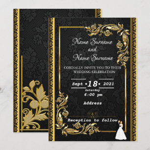 Golden Invitation