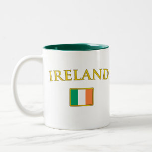 Golden Ireland Two-Tone Coffee Mug