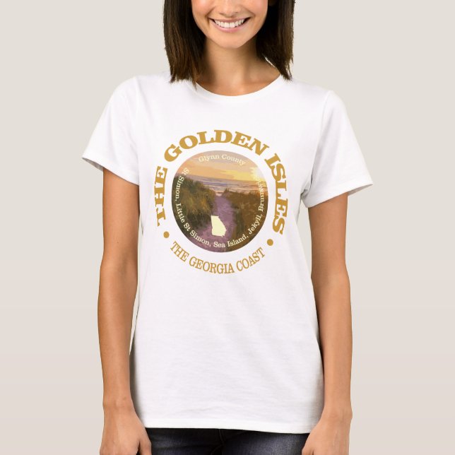 Golden Isles (C) T-Shirt (Front)