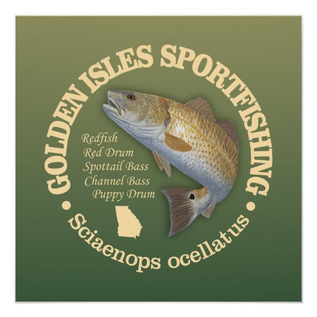 Golden Isles (redfish) Poster (Front)