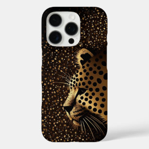 Golden Jaguar Pattern           iPhone 16 Pro Case