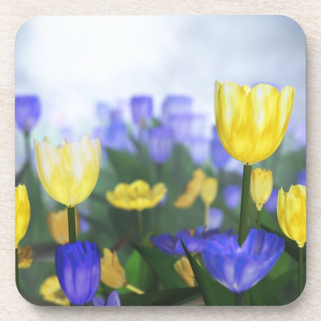 Golden Jubilee Cork Coasters (Front)