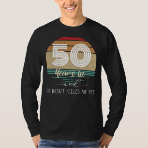 Golden Jubilee of Laughter: Amusing 50th Anniversa T-Shirt