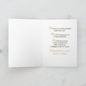 Golden Jubilee of Religious Life, 50 Year Annivers Card (Inside)