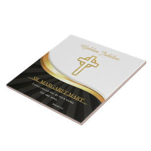 Golden Jubilee of Religious Life, 50 Year Ceramic Tile