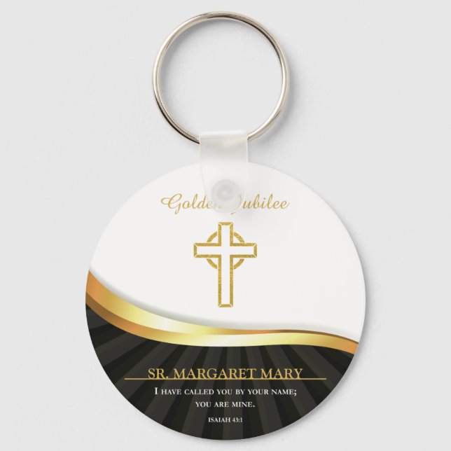 Golden Jubilee of Religious Life, 50 Year Key Ring (Front)