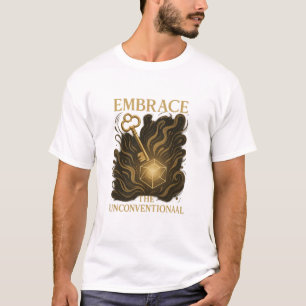 Golden Key" - Mind Symbols Series T-Shirt