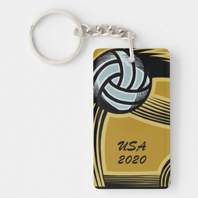 Golden - key ring (Front)