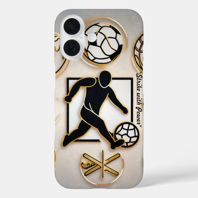 "Golden Kickoff" Case-Mate iPhone Case (Back)