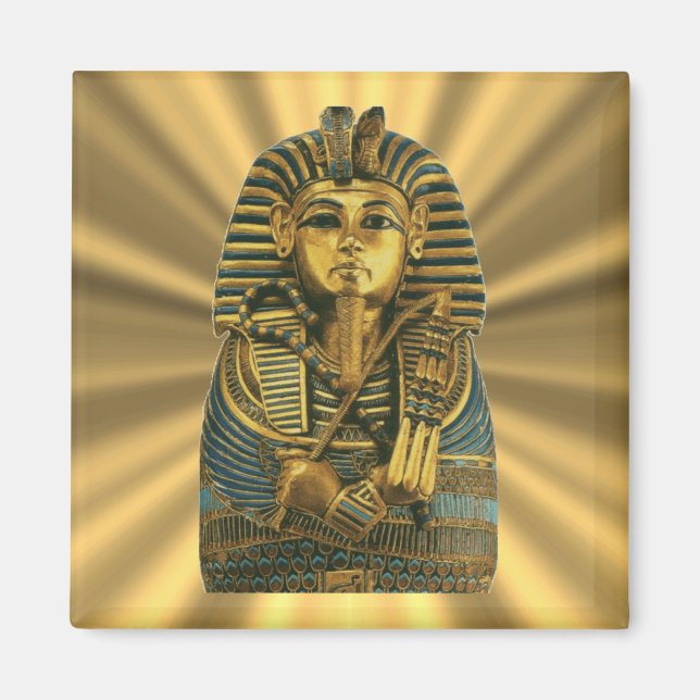 Golden King Tut #2 Magnet (Front)