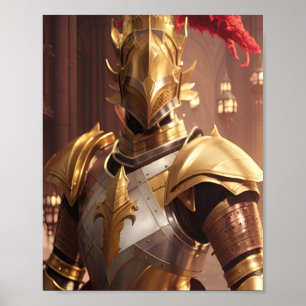 Golden Knight Poster