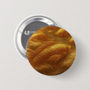 Golden Koi Button