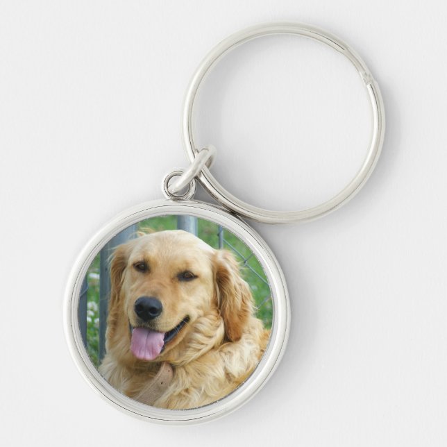 Golden Lab Keychain (Front)