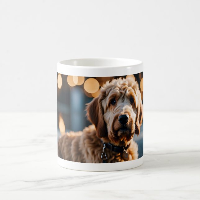 Golden Labradoodle Coffee Mug (Center)