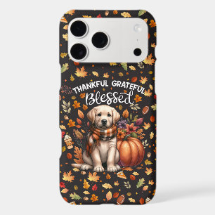 Golden Labrador Autumn Plaid Scarf Pumpkin Starry