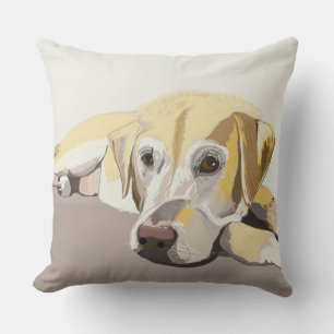 Golden Labrador Cushion