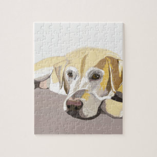 Golden Labrador Jigsaw Puzzle