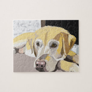 Golden Labrador Jigsaw Puzzle
