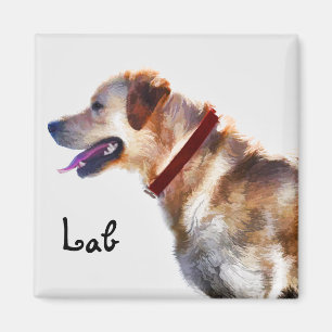 Golden Labrador Retriever Dog-lover Gift Magnet