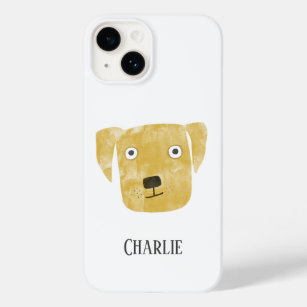 Golden Labrador Retriever Dog Personalised Case-Mate iPhone 14 Case