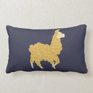 Golden Lama Lumbar Cushion/ Pillow