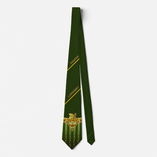 Golden Lamassu Tie (Front)