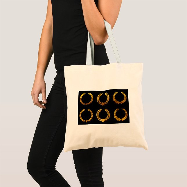 Golden Laurel Wreaths Tote Bag (Creator Uploaded)