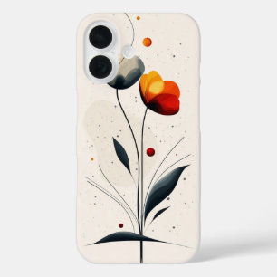 Golden Leaf Drift iPhone 16 Case