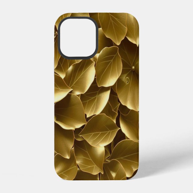 Golden Leaf  iPhone Case (Back)