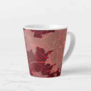 Golden Leaves 1 Latte Mug
