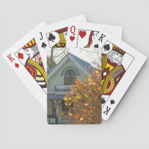 Golden Leaves and Gingerbread - Martha's Vineyard Playing Cards