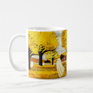 Golden Leaves Coffee Mug