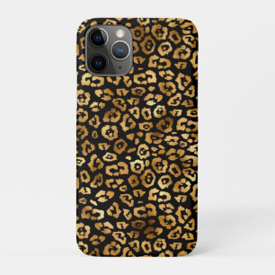 Golden Leopard Pattern Classy and Elegant iPhone 11 Pro Case