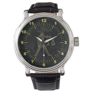 Golden Libra Watch