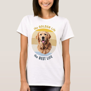 Golden Life is the Best Life Retro T-Shirt