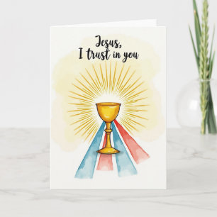 Golden Light Blessing Card